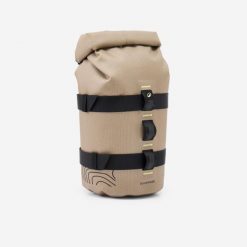 Torba rowerowa do bikepackingu Riverside ADVT 900 na widelec IPX6 4 l. Brązowe torebki klasyczne ROCKRIDER, bez wzorów, z materiału, sportowe, bez dodatków. Za 89.99 zł.