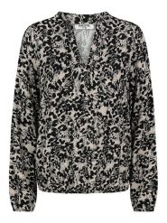 Sublevel Bluzka w kolorze czarno-szarym rozmiar: S. Czarne bluzki Sublevel, s, bez wzorów, z wiskozy, klasyczne, bez kołnierzyka, bez ramiączek. Za 61.17 zł.