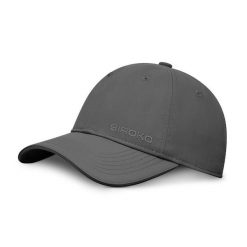 Sześciopanelowa sportowa czapka z daszkiem Fitness Siroko Coach Dark Gray. Szare czapki z daszkiem SIROKO, bez wzorów, z tkaniny, klasyczne. Za 127.00 zł.