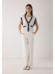 More & More Spodnie w kolorze białym rozmiar: 42. Białe spodnie materiałowe More & More, bez wzorów, z materiału. Za 219.60 zł.