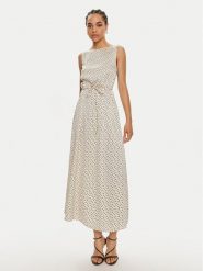Bruuns Bazaar Sukienka codzienna Karola BBW3944 Écru Regular Fit. Sukienki Bruuns Bazaar, na co dzień, bez wzorów, z syntetyku, bez kołnierzyka, bez ramiączek, proste. Za 399.99 zł.