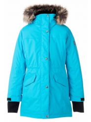 LENNE Parka zimowa "Mimi" w kolorze błękitnym rozmiar: 134. Niebieskie płaszcze LENNE, na zimę, s, bez wzorów, bez kaptura. Za 480.90 zł.