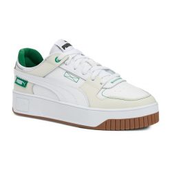 Buty damskie PUMA Carina Street VTG. Białe buty treningowe Puma, na lato, bez wzorów, z gumy, bez zapięcia, trekkingowe. Za 229.99 zł.