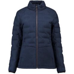 Wodoodporna kurtka zimowa Kjelvik Sitaa Navy 38 - idealna na zimę. Niebieskie kurtki ZUMBA WEAR, na zimę, bez wzorów, sportowe, bez kaptura. Za 236.99 zł.