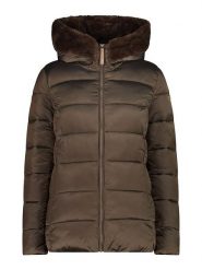 CMP Kurtka zimowa w kolorze jasnobrązowym rozmiar: 42. Brązowe kurtki CMP, na zimę, bez wzorów, z puchu, bez kaptura. Za 284.82 zł.