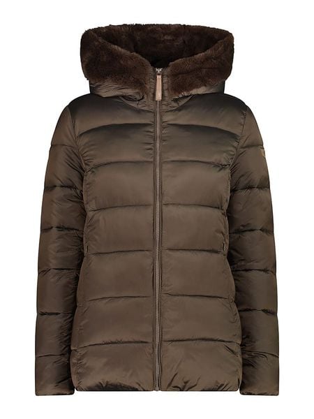 CMP Kurtka zimowa w kolorze jasnobrązowym rozmiar: 38. Brązowe kurtki CMP, na zimę, bez wzorów, z puchu, bez kaptura. Za 347.81 zł.