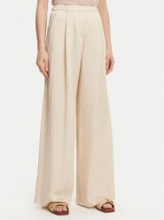 Marella Spodnie palazzo Silico 2513131125 Écru Wide Leg. Spodnie materiałowe Marella, bez wzorów, z acetatu. Za 789.99 zł.