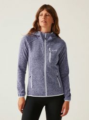 Regatta Kurtka polarowa "Newhill II" w kolorze fioletowo-białym rozmiar: 36. Różowe kurtki Regatta, bez wzorów, z materiału, bez kaptura. Za 91.77 zł.