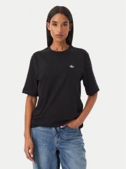 Adidas T-Shirt Essentials KQ6723 Czarny Regular Fit. Czarne t-shirty adidas, m, bez wzorów, z bawełny, bez kołnierzyka, bez ramiączek. Za 109.99 zł.