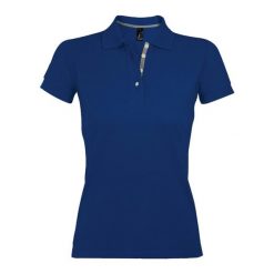 Damska Koszulka Polo Portland. Niebieskie t-shirty sportowe SOL'S, s, bez wzorów, bez ramiączek. Za 110.99 zł.