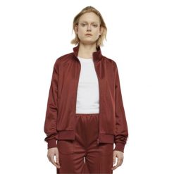 Kurtka Treningowa Damska Retro. Brązowe kurtki Urban Classics, xs, bez wzorów, retro, bez kaptura. Za 155.99 zł.