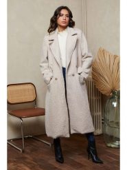 Joséfine Płaszcz przejściowy "Nocturne" w kolorze kremowym rozmiar: M. Brązowe płaszcze Joséfine, m, bez wzorów, z puchu, bez kaptura. Za 171.68 zł.