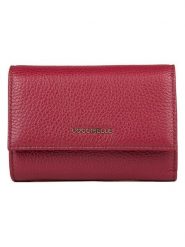 COCCINELLE Skórzany portfel w kolorze czerwonym - 14 x 10 cm rozmiar: onesize. Czerwone portfele Coccinelle, bez wzorów, z materiału. Za 478.62 zł.