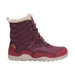 Buty trekkingowe damskie Xero Shoes AEWFIGG. Czerwone buty trekkingowe XERO SHOES, na zimę, z materiału, za kostkę, bez zapięcia. Za 665.00 zł.