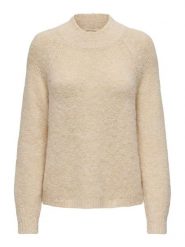 JDY Sweter "Zoey" w kolorze beżowym rozmiar: XL. Brązowe swetry JDY, xl, bez wzorów, bez ramiączek. Za 61.60 zł.