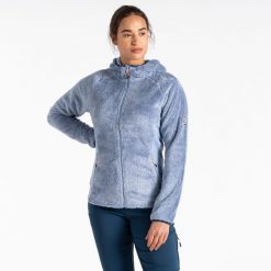 Bluza turystyczna damska Dare 2b Torrek Pro. Niebieskie bluzy bez kaptura Dare 2b, bez wzorów, z polaru, bez kaptura. W wyprzedaży za 315.00 zł.