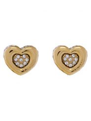 Guess Kolczyki JUBE05 466JW Złoty. Żółte kolczyki Guess, metalowe. Za 169.99 zł.
