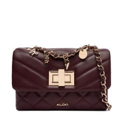 Torebka Aldo. Czerwone listonoszki Aldo, bez wzorów, bez dodatków. Za 189.99 zł.