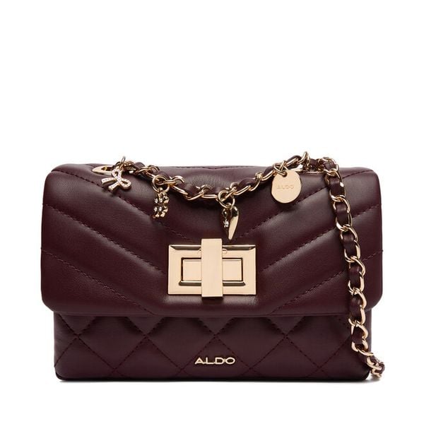 Torebka Aldo. Czerwone listonoszki Aldo, bez wzorów, bez dodatków. Za 189.99 zł.