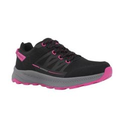 Buty trekkingowe damskie LUMBERJACK RISER. Czarne buty trekkingowe Lumberjack, bez zapięcia. Za 249.99 zł.