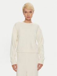 Calvin Klein Underwear Sweter 000QS7341E Écru Regular Fit. Swetry Calvin Klein Underwear, m, bez wzorów, z syntetyku, bez ramiączek. Za 179.99 zł.