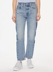 Levi's® Jeansy 501® 36200-0316 Niebieski Cropped Fit. Niebieskie jeansy s, bez wzorów, z bawełny. Za 319.99 zł.