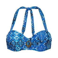 Cellbes Góra od bikini niebieski we wzory female niebieski/ze wzorem 75A. Niebieskie bikini Cellbes, bez wzorów. Za 119.00 zł.