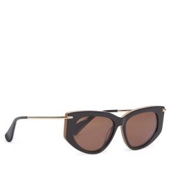 Okulary przeciwsłoneczne Max Mara. Brązowe okulary przeciwsłoneczne Max Mara, bez wzorów. Za 959.99 zł.