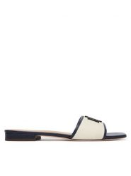 LAUREN RALPH LAUREN Klapki Everley Sld2 802P04395001 Écru. Klapki Lauren Ralph Lauren, bez wzorów, z materiału, bez obcasa, bez zapięcia. Za 578.99 zł.