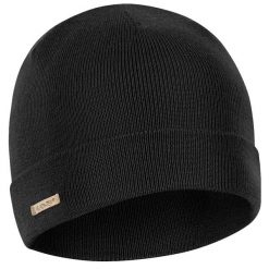 Czapka Helikon-Tex Winter Merino Beanie - black. Czarne czapki zimowe HELIKON-TEX, bez wzorów, z wełny, klasyczne. Za 131.99 zł.