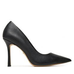 Szpilki Aldo. Czarne szpilki Aldo, bez wzorów, bez obcasa, na szpilce, bez zapięcia. Za 329.99 zł.