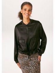 Aniston Kurtka w kolorze czarnym rozmiar: 40. Czarne kurtki Aniston, bez wzorów, bez kaptura. Za 173.99 zł.