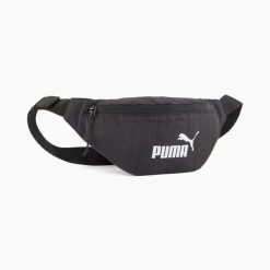 Nerka damska Puma BASE czarna 09134401. Czarne nerki i saszetki Puma, bez wzorów, sportowe, duże, bez dodatków. Za 75.87 zł.
