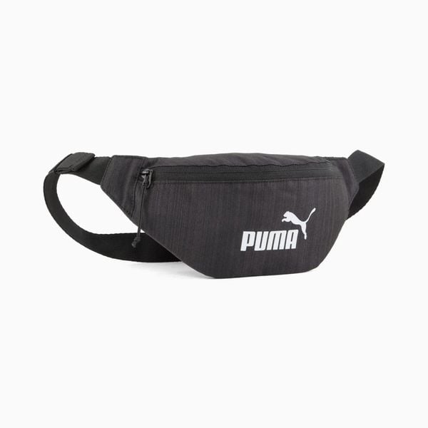 Nerka damska Puma BASE czarna 09134401. Czarne nerki i saszetki Puma, bez wzorów, sportowe, duże, bez dodatków. Za 75.87 zł.