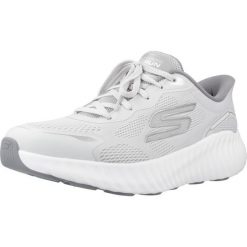 Buty SKECHERS GO RUN NOW REGENT Szary. Szare buty sportowe lifestyle Skechers, bez wzorów, z syntetyku, sportowe, bez zapięcia. Za 425.99 zł.
