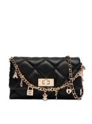 Aldo Torebka Lienna 14143747 Czarny. Czarne listonoszki Aldo, bez wzorów, ze skóry, bez dodatków. Za 229.99 zł.