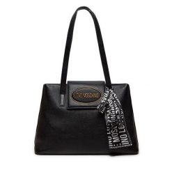 Torebka LOVE MOSCHINO. Czarne torebki klasyczne Love Moschino, bez wzorów, klasyczne, bez dodatków. Za 1,139.00 zł.
