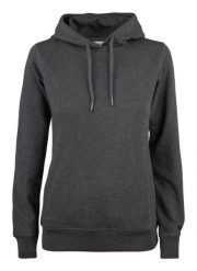 Clique Premium OC Hoody Women - Bluza z kapturem z bawełny organicznej i. Szare bluzy CLIQUE, s, bez wzorów, z bawełny, z kapturem. Za 264.32 zł.