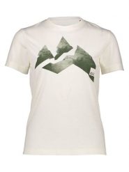 Jack Wolfskin Koszulka funkcyjna "Nature Mountain" w kolorze kremowym rozmiar: XS. Brązowe t-shirty sportowe Jack Wolfskin, xs, bez wzorów, bez ramiączek, outdoorowe. Za 87.61 zł.