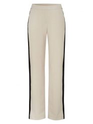 Toni Spodnie w kolorze kremowo-czarnym rozmiar: W48. Brązowe spodnie materiałowe Toni, bez wzorów, z materiału. Za 173.99 zł.