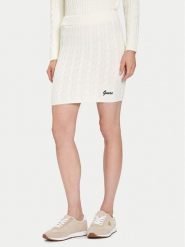 Guess Spódnica ołówkowa V5BD03 Z0572 Beżowy Regular Fit. Brązowe spódnice Guess, m, z aplikacjami, z wiskozy, ołówkowe. Za 239.99 zł.