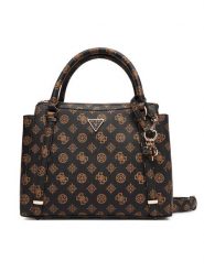 Guess Torebka Daryna II HWPG72 08060 Brązowy. Brązowe torebki klasyczne Guess, z aplikacjami, ze skóry, bez dodatków. Za 519.99 zł.