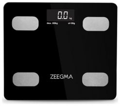 Zeegma Gewit czarny. Czarne wagi łazienkowe Zeegma. Za 89.90 zł.