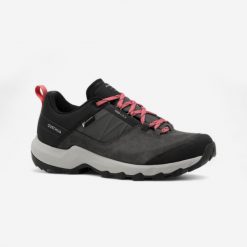 Buty turystyczne damskie Quechua MH500 wodoodporne. Niebieskie buty trekkingowe QUECHUA, na lato, z kauczuku, bez zapięcia. Za 289.99 zł.