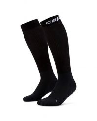 Skarpety regeneracyjne damskie Core CEP. Czarne skarpetki CEP, bez wzorów, z elastanu. Za 189.00 zł.