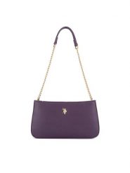 U.S. Polo Assn. Torebka BIUXT8391WVP Fioletowy. Fioletowe torebki klasyczne U.S. Polo Assn., bez wzorów, z tworzywa sztucznego, bez dodatków. Za 189.99 zł.