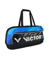 Torba 2-Komorowa na rakiety VICTOR BR9613 CF. Czarne torby sportowe Victor, bez wzorów, z materiału, na ramię. Za 349.99 zł.
