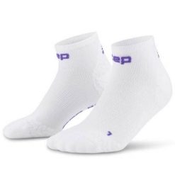 Damskie skarpety kompresyjne sportowe za kostkę low cut Core Run Ultralight CEP. Białe skarpetki CEP, bez wzorów, z elastanu. Za 79.00 zł.
