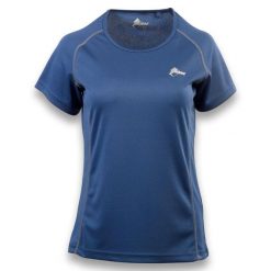 T-Shirt Ande Bobbio Damska Damskie. Niebieskie t-shirty sportowe Ande, l, bez wzorów, z materiału, bez ramiączek, trekkingowe. Za 145.99 zł.