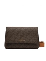 MICHAEL Michael Kors Torebka Nessa 30T5G8ZM1B Brązowy. Brązowe listonoszki MICHAEL Michael Kors, bez wzorów, ze skóry, bez dodatków. Za 739.99 zł.